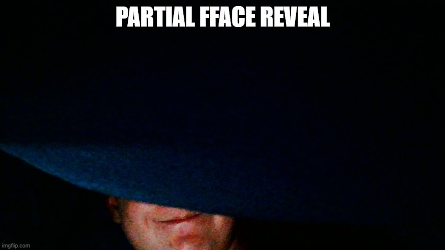 PARTIAL FFACE REVEAL | made w/ Imgflip meme maker