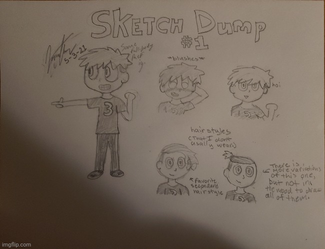 Sketch Dump #1 | made w/ Imgflip meme maker