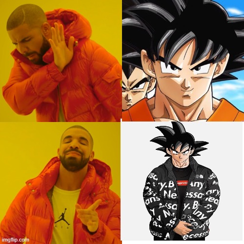 Goku's Drip - Imgflip