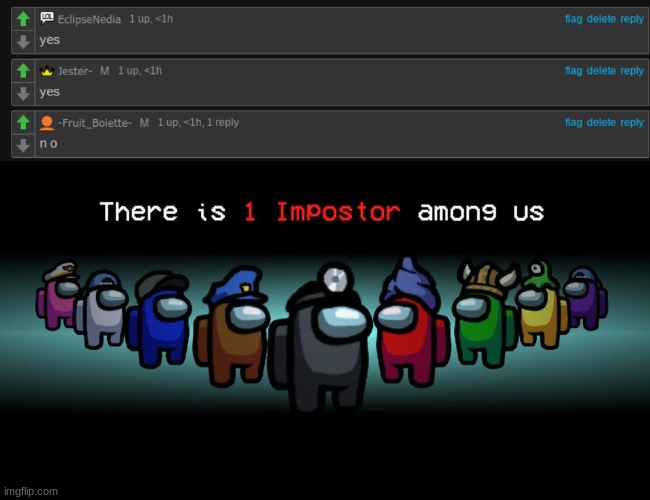 h m m | image tagged in there is one impostor among us | made w/ Imgflip meme maker