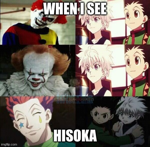 hisoka | image tagged in anime | made w/ Imgflip meme maker