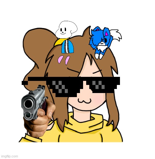 Who said I couldn't have 2 head buddies??!? >:) | made w/ Imgflip meme maker