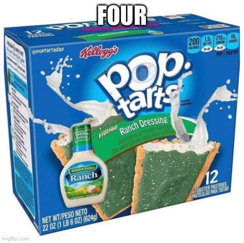 FOUR | made w/ Imgflip meme maker