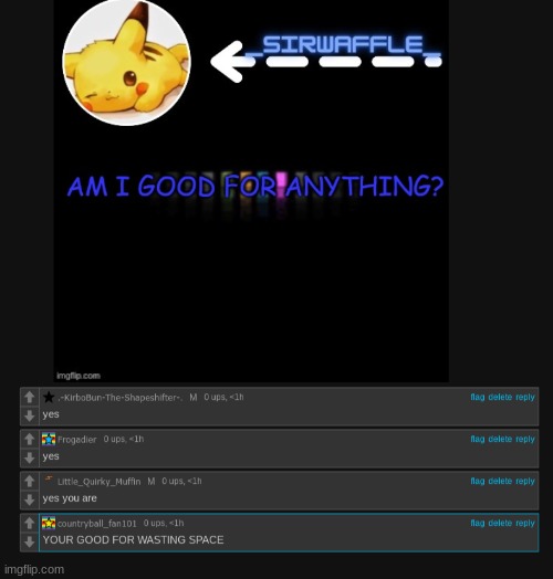thanks for nothing bitch im in a depressive state | made w/ Imgflip meme maker