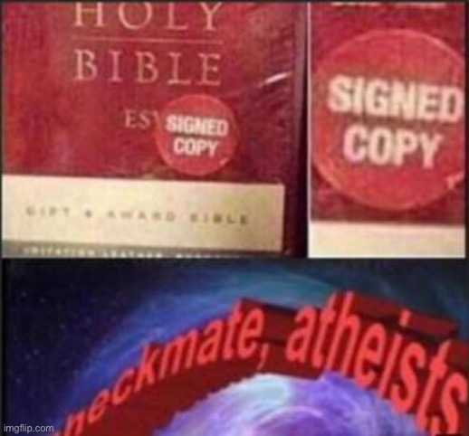 Atheists | image tagged in fun,meme,funny,discord,reddit | made w/ Imgflip meme maker
