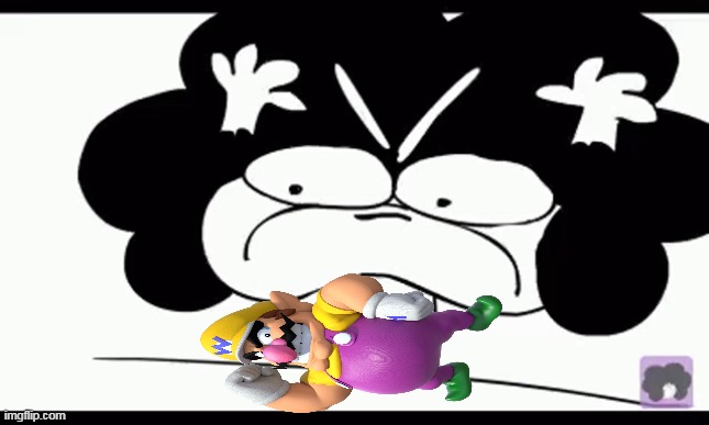 wario gets slapped by sr. pelo. mp3 | image tagged in wario,sr pelo,memes,funny | made w/ Imgflip meme maker