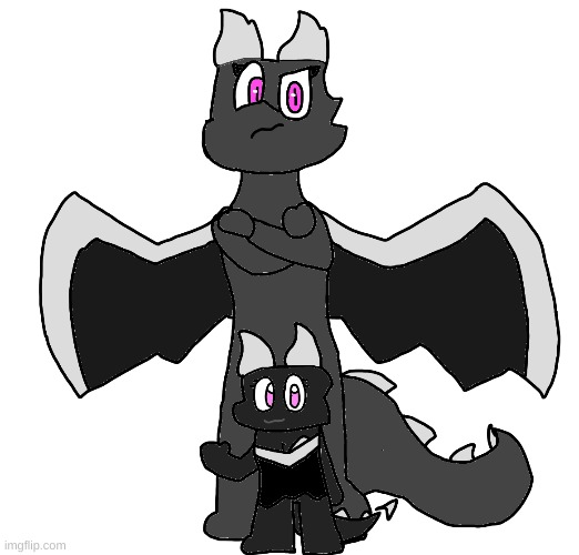 cynder and her mother jean | made w/ Imgflip meme maker