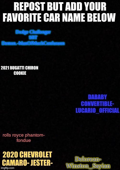 Dodge Challenger SRT Demon.-ManOfMuchConfusuon | made w/ Imgflip meme maker
