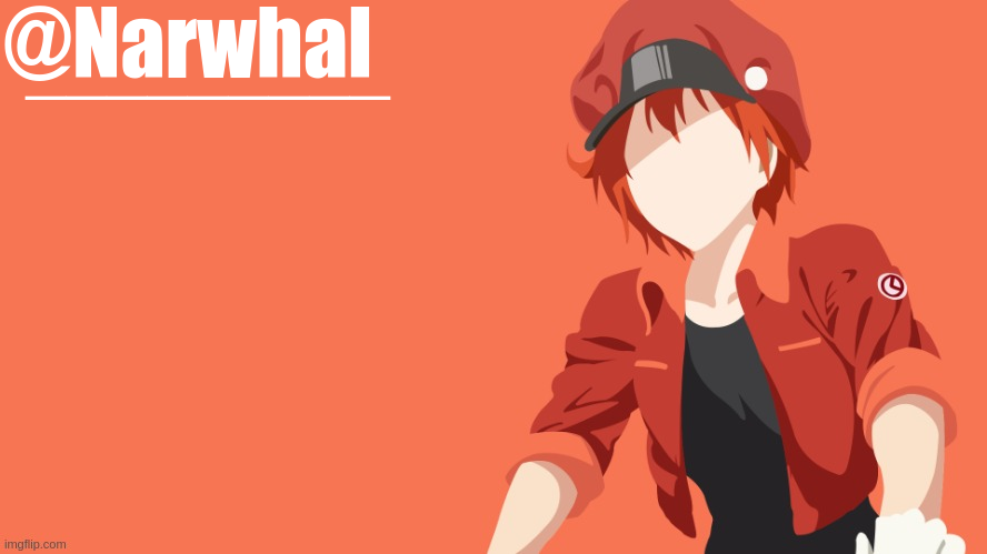 narwhal announcement temp Blank Meme Template
