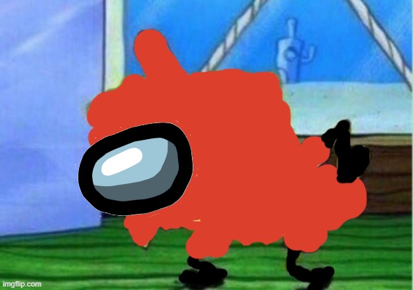 Mocking Imposter  (warning: SUS) | image tagged in memes,mocking spongebob | made w/ Imgflip meme maker