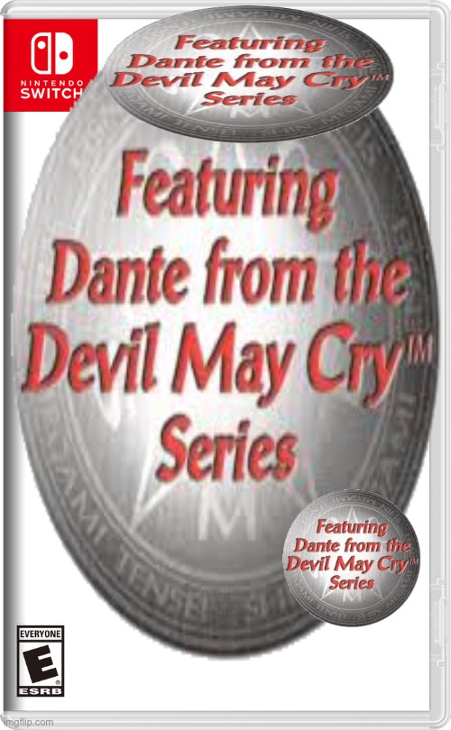 Featuring Dante From The Devil May Cry Series | image tagged in featuring,dante,from,the,devil,may | made w/ Imgflip meme maker