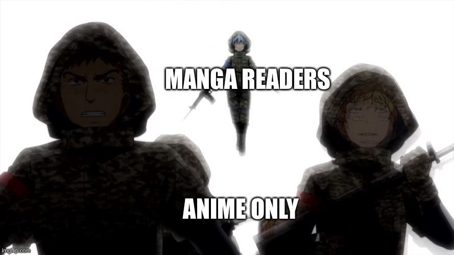 Nagisa Assasin God | MANGA READERS; ANIME ONLY | image tagged in nagisa assasin god | made w/ Imgflip meme maker