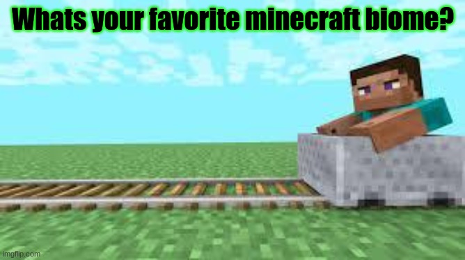 Minecraft survey #20 | Whats your favorite minecraft biome? | image tagged in they see me rolling minecraft,minecraft,survey,biome | made w/ Imgflip meme maker