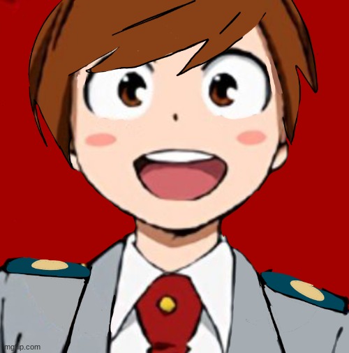 here, have a male uraraka in this trying time | made w/ Imgflip meme maker