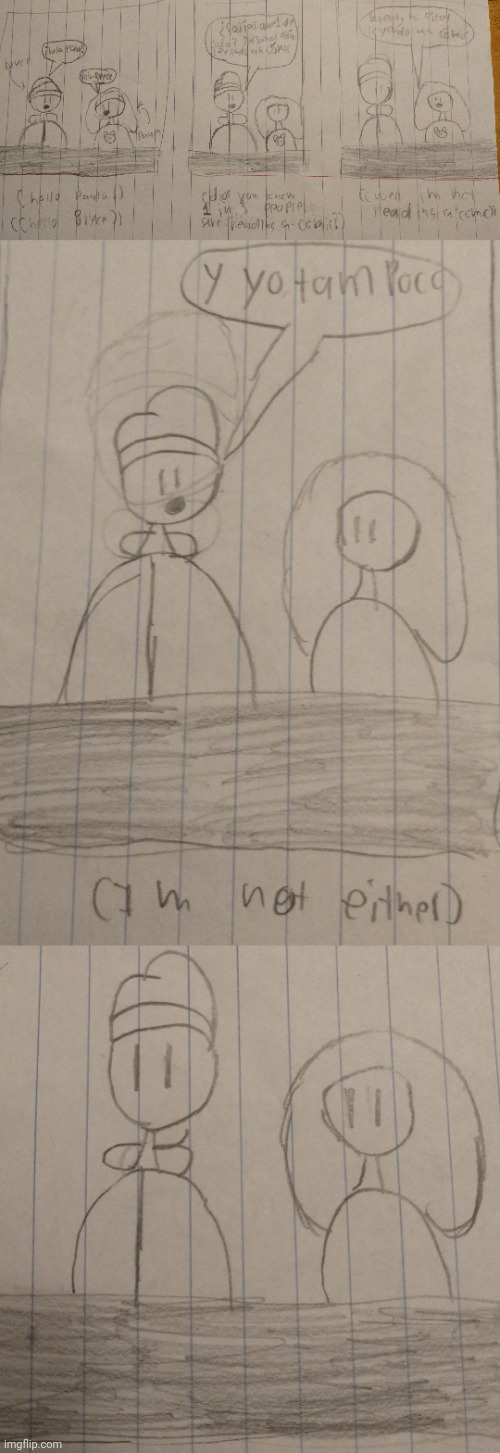 Comic I made for spanish class.  Sorry for bad quality. Check comments | made w/ Imgflip meme maker