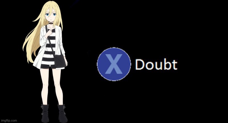 Rachel x to doubt | image tagged in rachel x to doubt | made w/ Imgflip meme maker