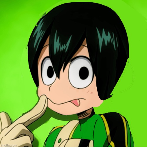 here, have a male tsyu asui in these trying times | made w/ Imgflip meme maker