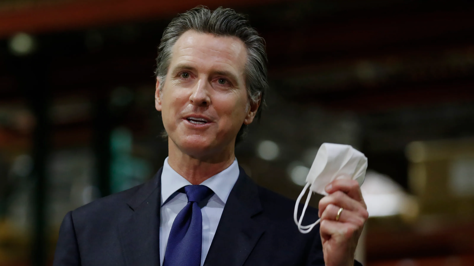 High Quality Gavin Newsom mask Blank Meme Template