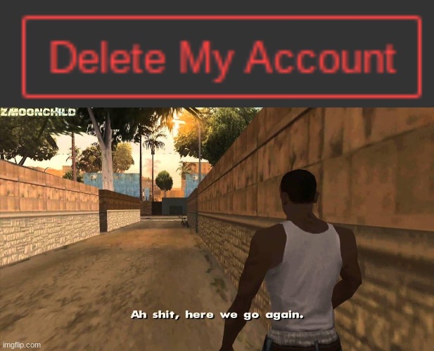 e | image tagged in here we go again | made w/ Imgflip meme maker
