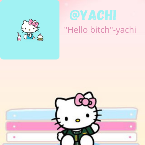 Yachi hello kitty temp-Fondue Blank Meme Template