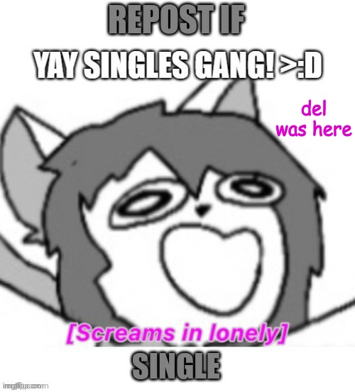 del was here | made w/ Imgflip meme maker