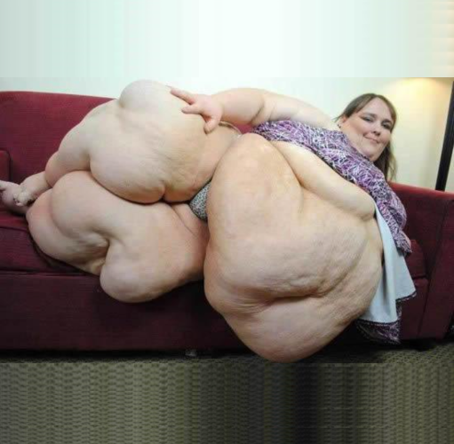 High Quality obese fat woman couch headers Blank Meme Template