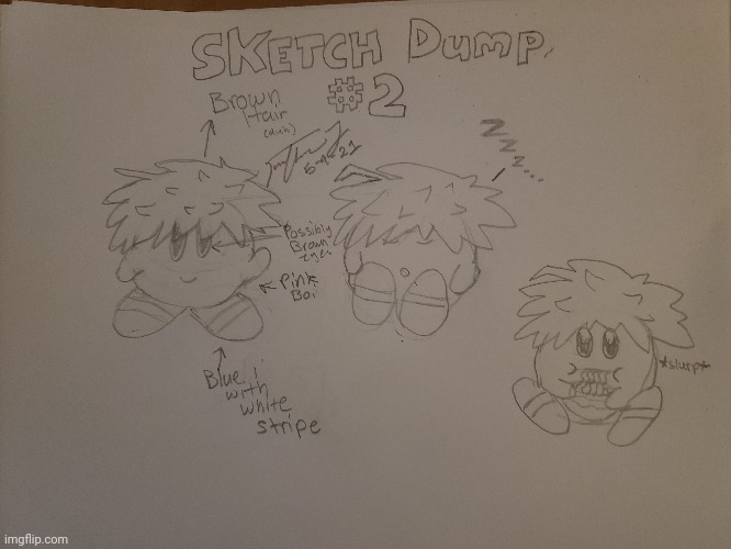 Sketch Dump #2 | image tagged in kirby sona,happy face,drawing | made w/ Imgflip meme maker