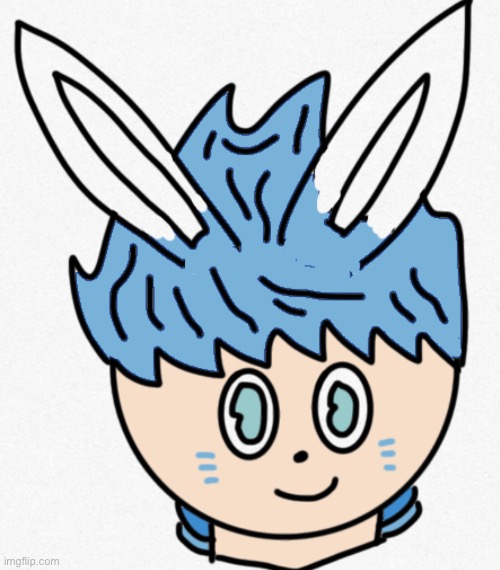Animal Of the day | BUNNY (Color blue) | made w/ Imgflip meme maker