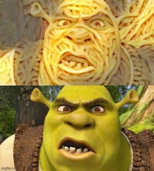 Shrek On Pasta!!!! (Part 4) | image tagged in funny | made w/ Imgflip meme maker