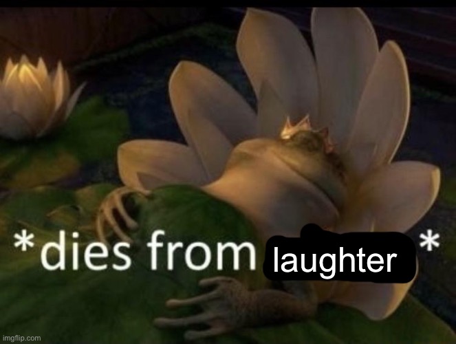 Dies from cringe | laughter | image tagged in dies from cringe | made w/ Imgflip meme maker