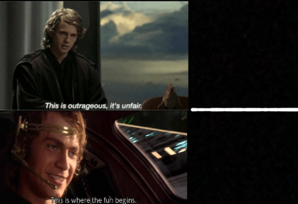 High Quality This is outrageous it's unfair. This is where the fun begins Blank Meme Template
