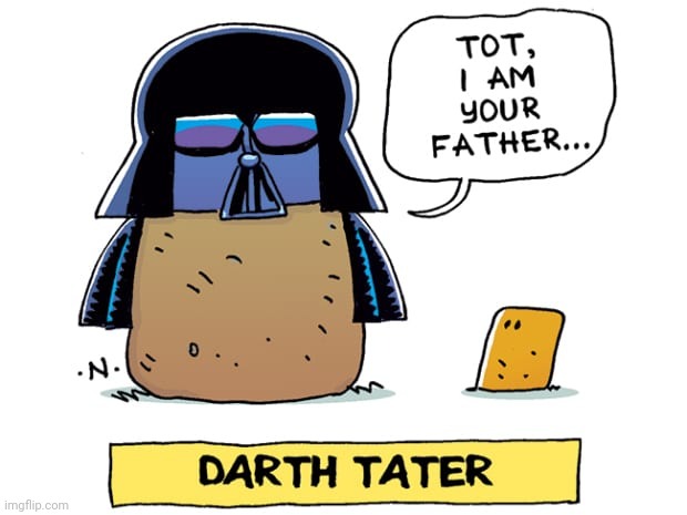 Darth Tater | made w/ Imgflip meme maker