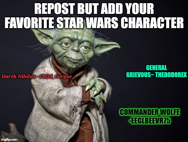 GENERAL GRIEVOUS~ THEDODOREX | made w/ Imgflip meme maker
