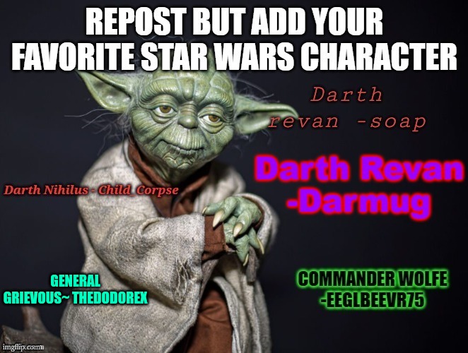 GENERAL GRIEVOUS~ THEDODOREX | made w/ Imgflip meme maker