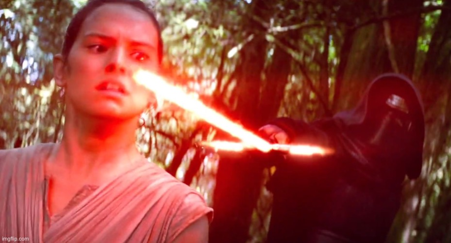 Kylo Ren Threatening Rei | image tagged in kylo ren threatening rei | made w/ Imgflip meme maker