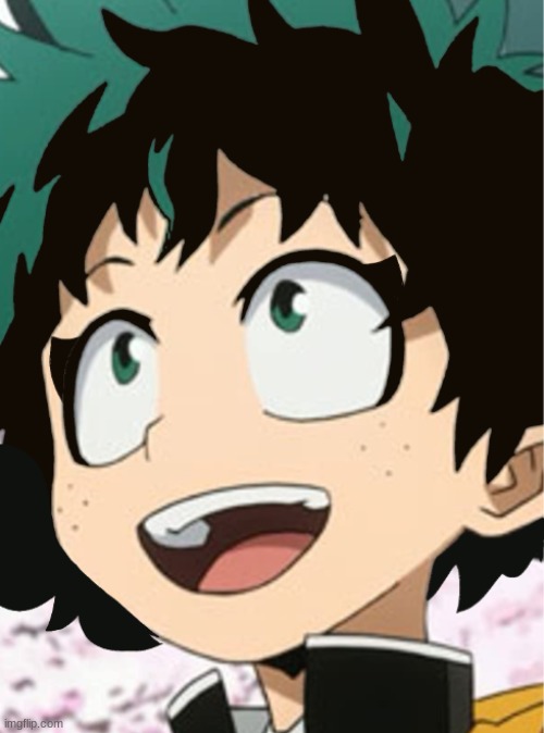 0_0 female deku go brrrrrrr | made w/ Imgflip meme maker