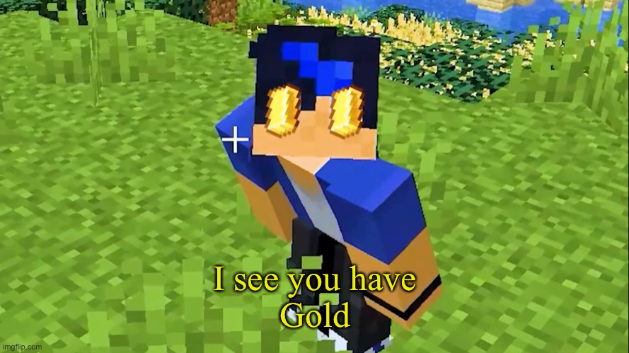 Ein Gold | I see you have
Gold | image tagged in ein gold | made w/ Imgflip meme maker