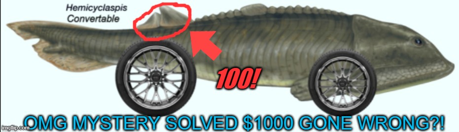 E | 100! OMG MYSTERY SOLVED $1000 GONE WRONG?! | made w/ Imgflip meme maker