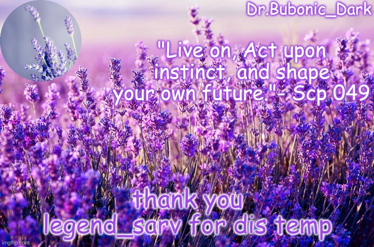 Lavender | thank you legend_sarv for dis temp | image tagged in lavender | made w/ Imgflip meme maker