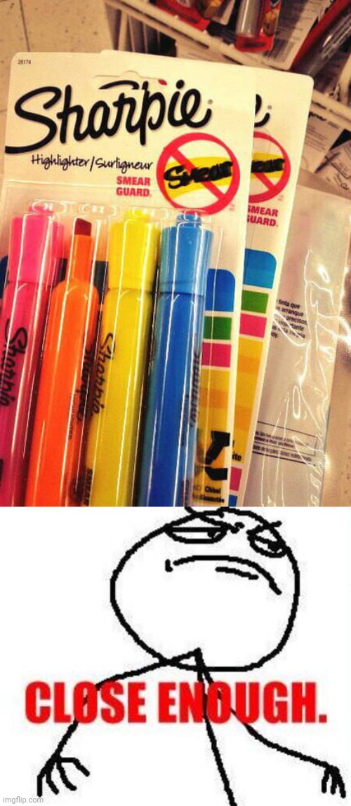 The lid missing from the orange marker | image tagged in memes,close enough,meme,you had one job,fails,fail | made w/ Imgflip meme maker