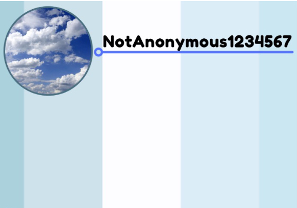 notanonymous1234567 s announcement template 2 Blank Meme Template