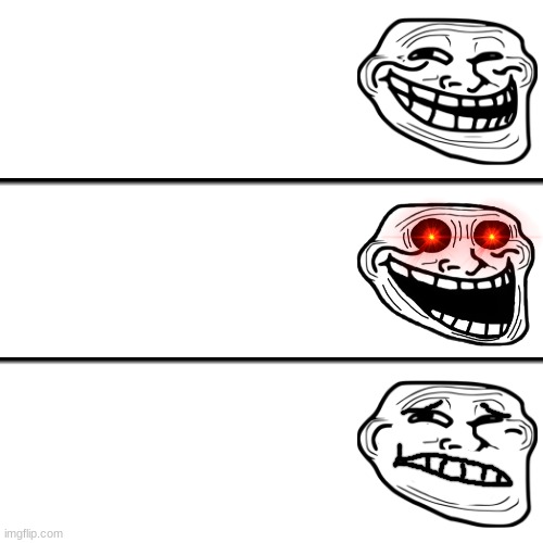 New meme format: Trollface oh crap | image tagged in memes,blank transparent square,trollface | made w/ Imgflip meme maker