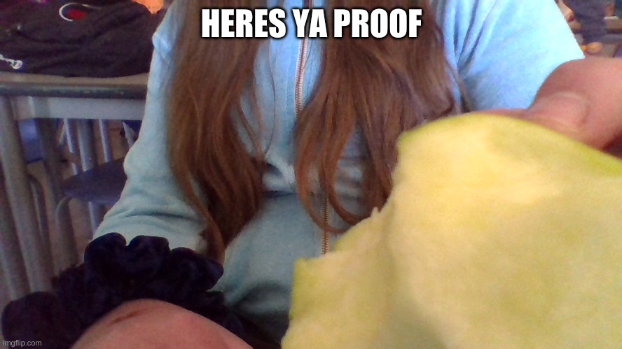 HERES YA PROOF | made w/ Imgflip meme maker