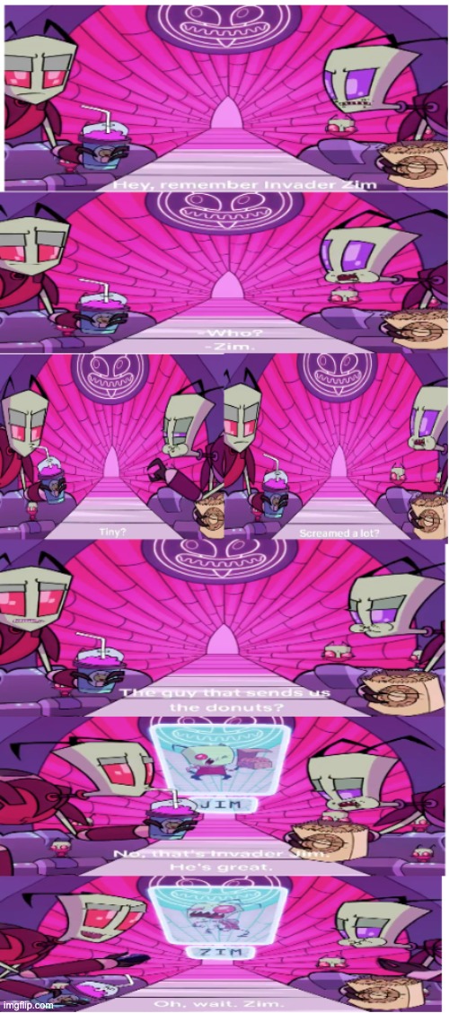 E | image tagged in you remember invader zim | made w/ Imgflip meme maker