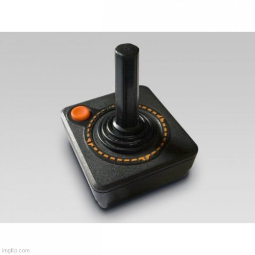 No Context | image tagged in atari joystick | made w/ Imgflip meme maker