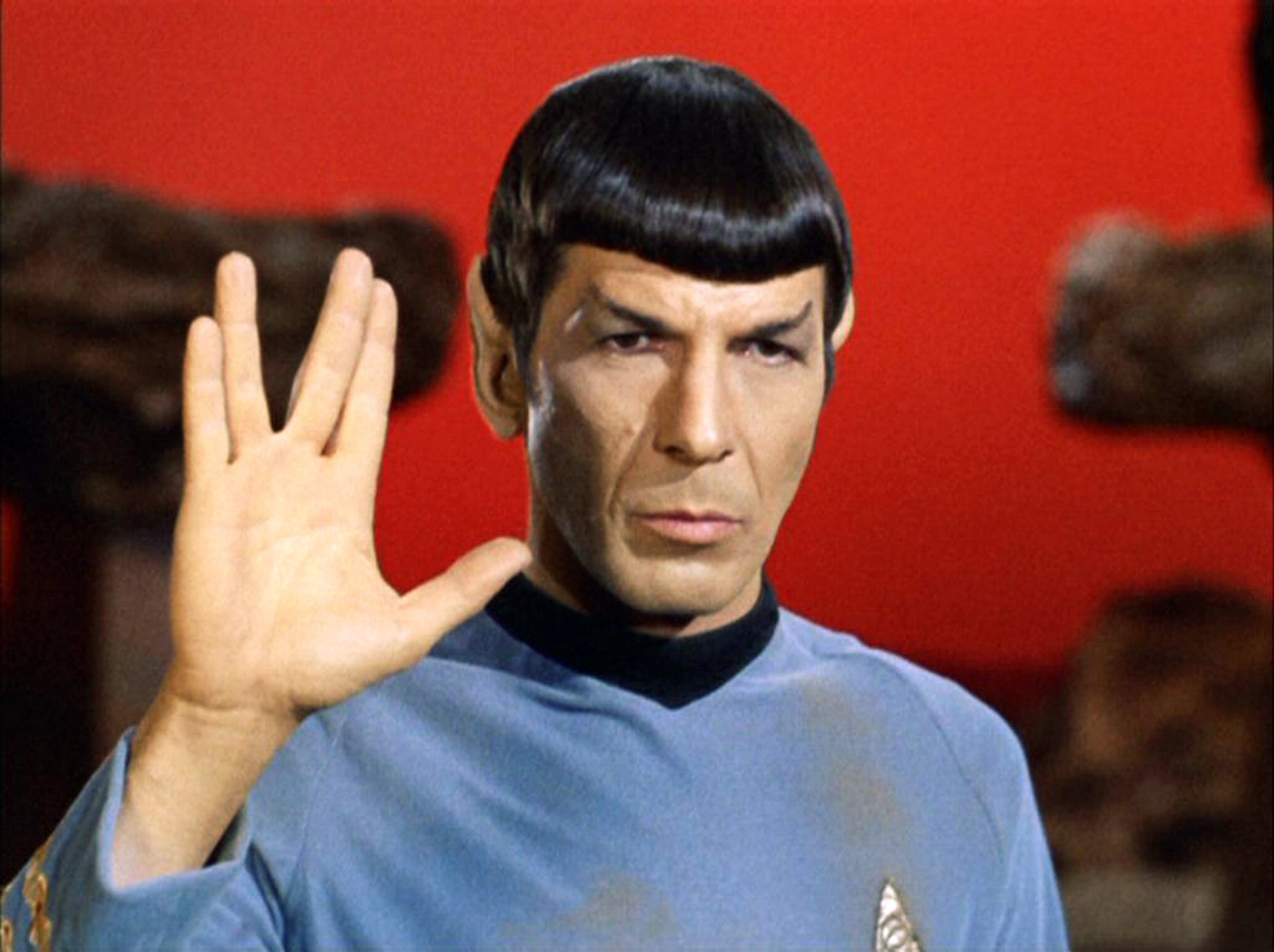 High Quality Vulcan salute Blank Meme Template