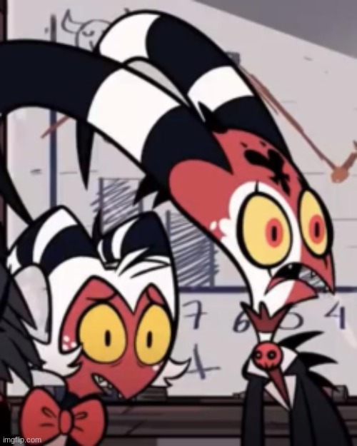 Blitzo and Moxxie | image tagged in blitzo and moxxie | made w/ Imgflip meme maker