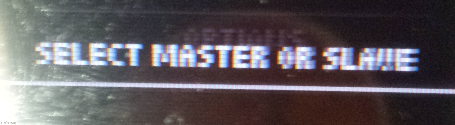 Select Master or Slave! | image tagged in master slave select | made w/ Imgflip meme maker