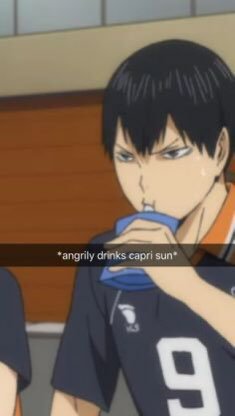 *angrily drinks CapriSun Blank Meme Template