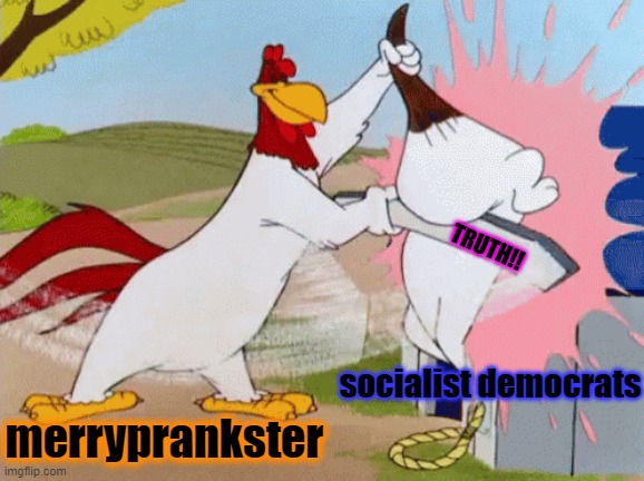 merryprankster socialist democrats TRUTH!! | made w/ Imgflip meme maker